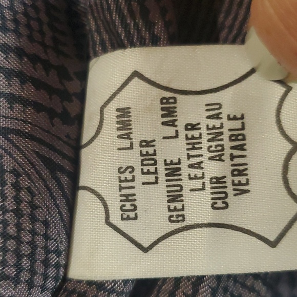 Vintage lamb leather 80s style jacket - Picture 7 of 12